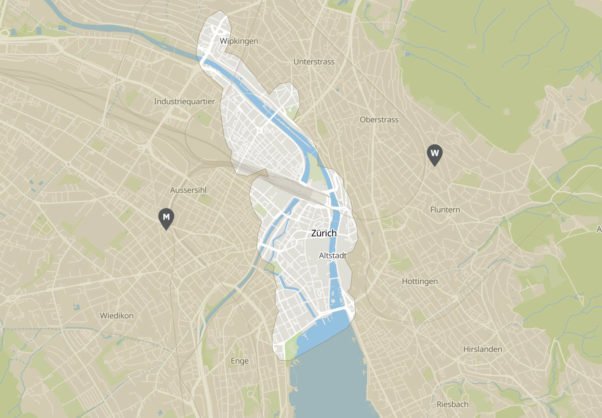 newhome offers real estate search based on commute time