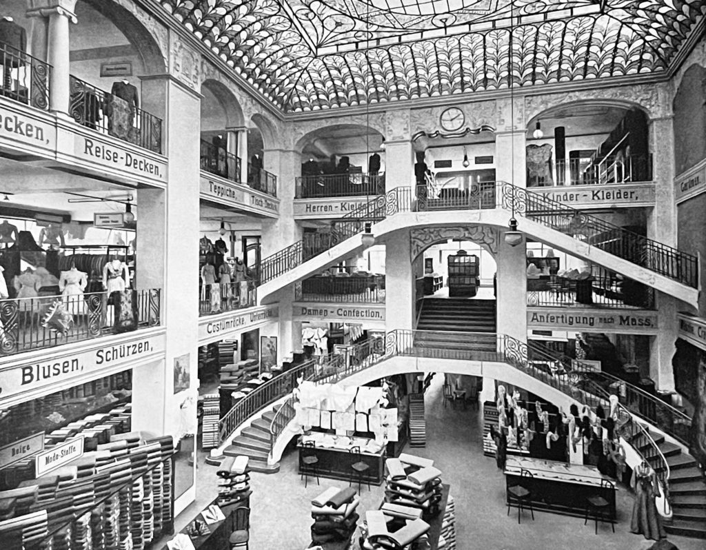 Historic Department Store in Germany, 19th century